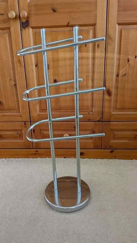 Photo of free Towel rail, metal, freestanding (Kingston Gate KT2) #1