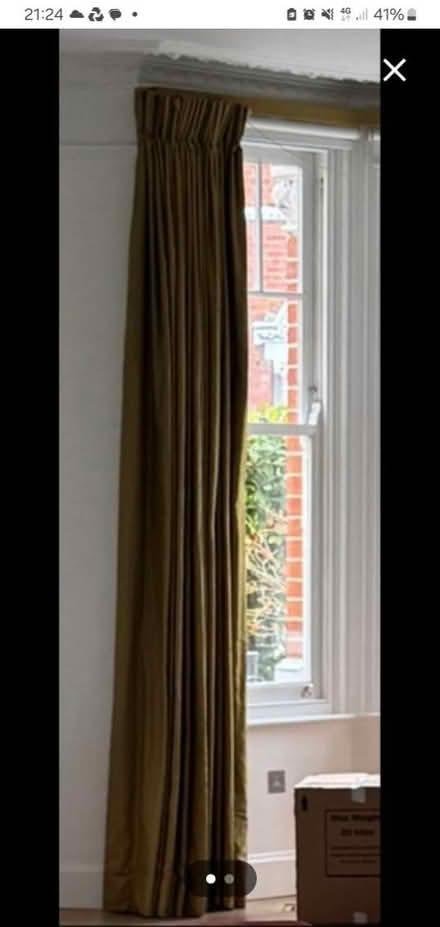 Photo of free Linen Curtains (Mitcham CR4) #1