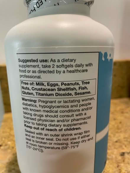 Photo of free Omega 3-6-9 (Glastonbury Center) #3