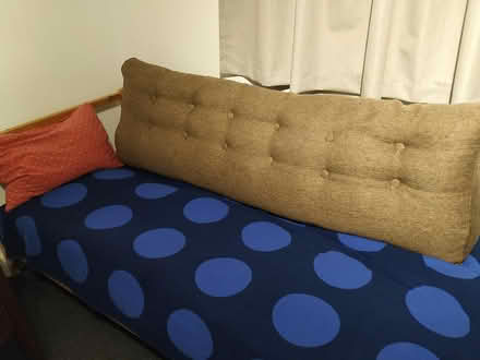 Photo of free Large pillow to turn bed into sofa (333 Meadow Lane OX4) #1