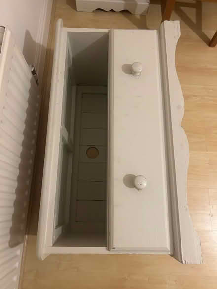 Photo of free Pine TV unit needs tlc (Stroud GL5) #3