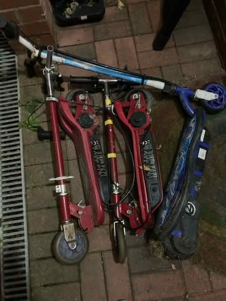 Photo of free 3 electric scooters (Barnards green WR14) #1