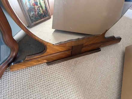 Photo of free Antique wood wall mirror (19711) #2