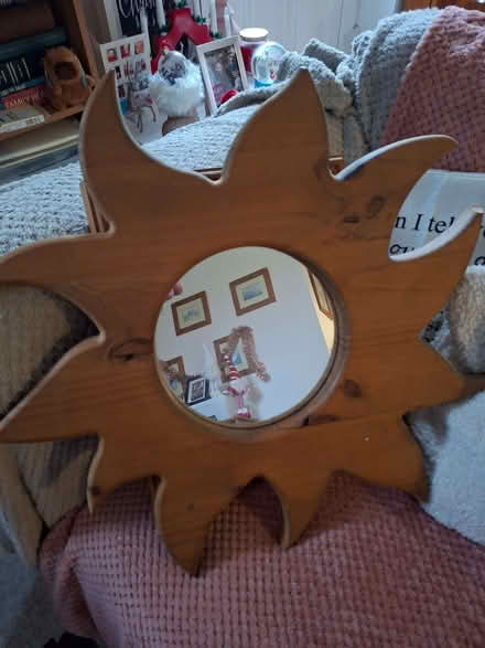 Photo of free Sun shape mirror (Swindon Village GL51) #1