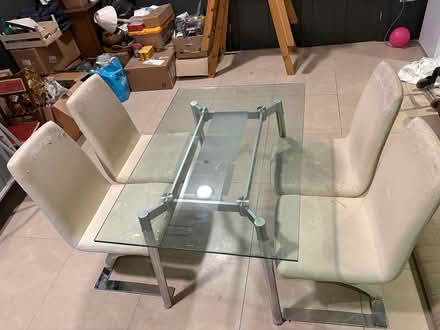 Photo of free Dining Table and 4 comfy chairs (blackrock co.dublin) #2