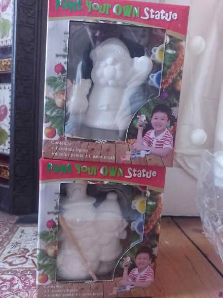 Photo of free Two paint your own xmas statue(s) (Lower Weston) #1
