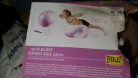 Photo of free Anti burst Fitness ball with pump (Old Walcot SN3) #1