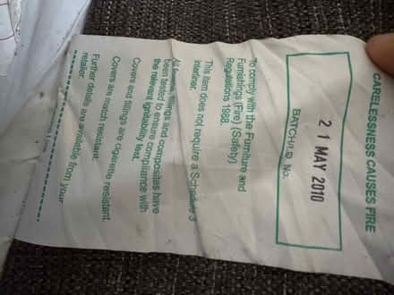 Photo of free M&S chaise sofa (urgent collection) (Watton at Stone SG14) #1