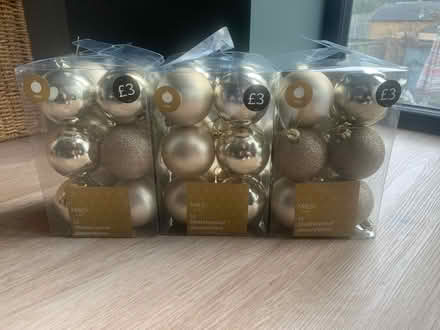 Photo of free M&S baubles (Redbourn, AL3) #1