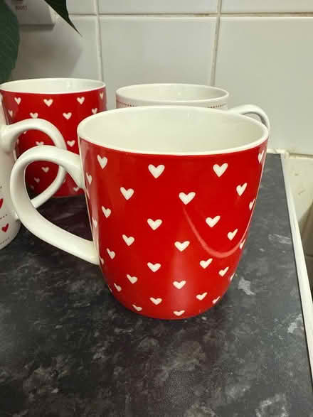 Photo of free 8 heart mugs (Carshalton) #2