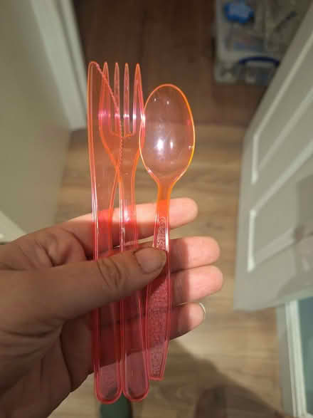 Photo of free Plastic cutlery (Moorfields) #2