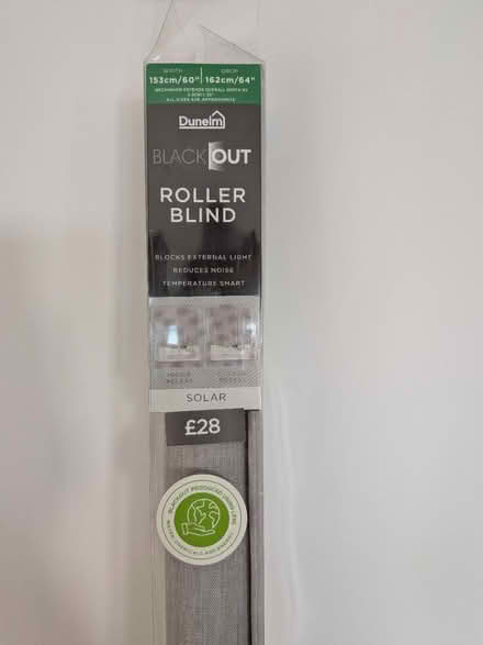 Photo of free Dunelm blackout roller blind (Southbourne, Dorset BH6) #1