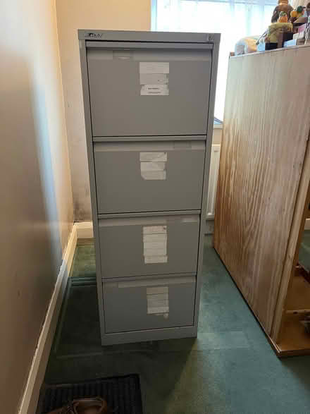 Photo of free Four Drawer Filing Cabinet, With Key (CT2) #1