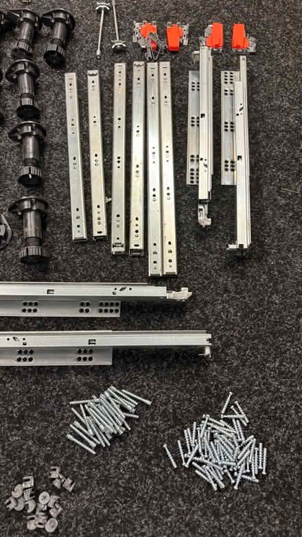 Photo of free Wardrobe/desk spare hardware (Oxted) #4