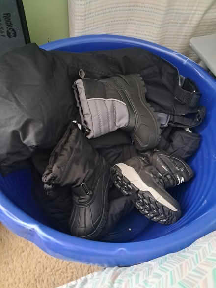 Photo of free Kids winter boots and coat (Streamwood) #1