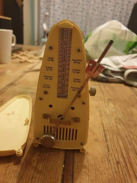 Photo of free Metronome (old style clockwork) (Forest Hill nr H'dington OX33) #2