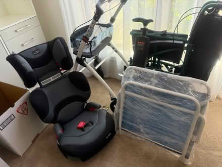 Photo of free Wheelchair, walker, car seat (Maitland) #1