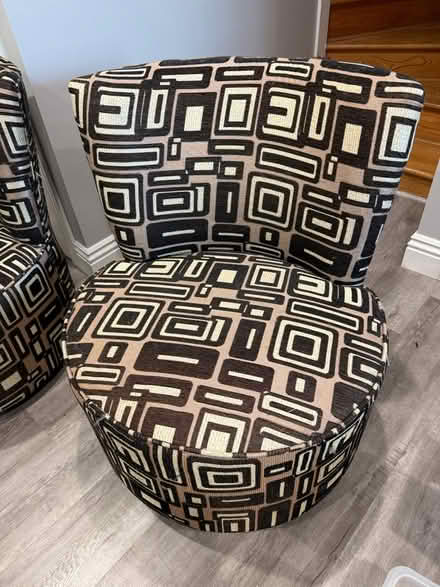 Photo of free Swivel accent chairs (Millbrae Highlands) #3