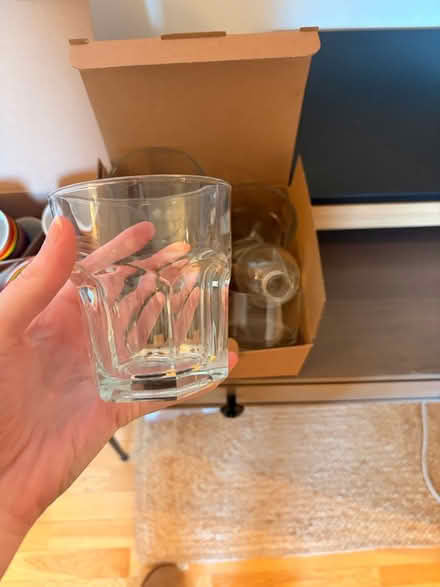 Photo of free 5 Ikea short glasses (Chelsea SW3) #1
