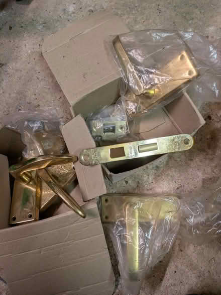 Photo of free Brass door handles (Havant/Bedhampton PO9) #1