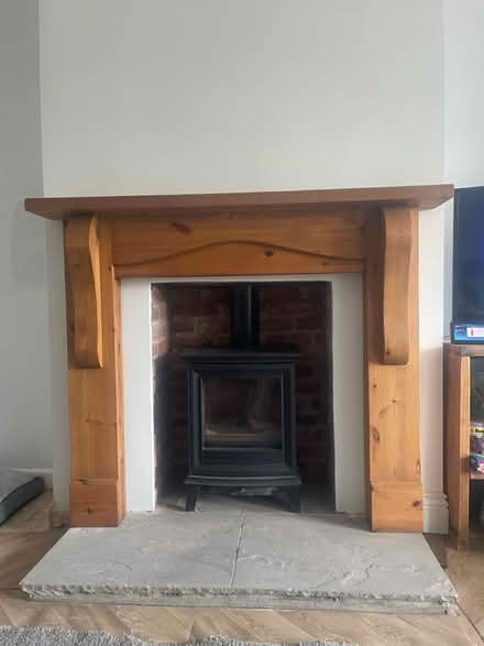 Photo of free Solid oak fireplace (lodgemoor S10 S10) #2