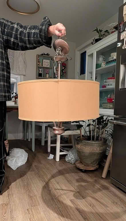 Photo of free Hanging light fixture (Lakeview, close to Bayshore) #1