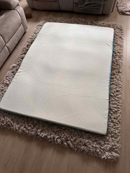 Photo of free Double bed mattress topper (Martin's Heron RG12) #2