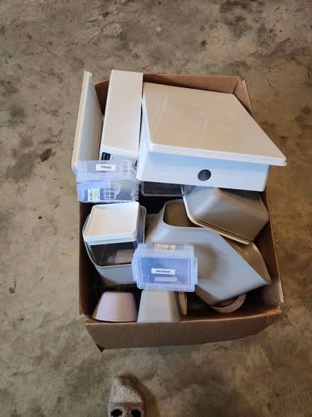 Photo of free Box of containers (Upper Marlboro) #1