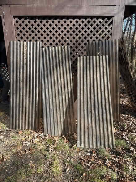 Photo of free corrugated plastic pannel (Duke forest 27705) #1