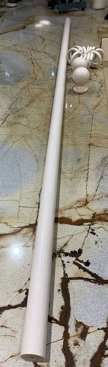 Photo of free 180cm wood curtain pole with rings (Blagdon BS40) #2