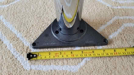 Photo of free Furniture leg, chrome metal, extendible (Highworth SN6) #2
