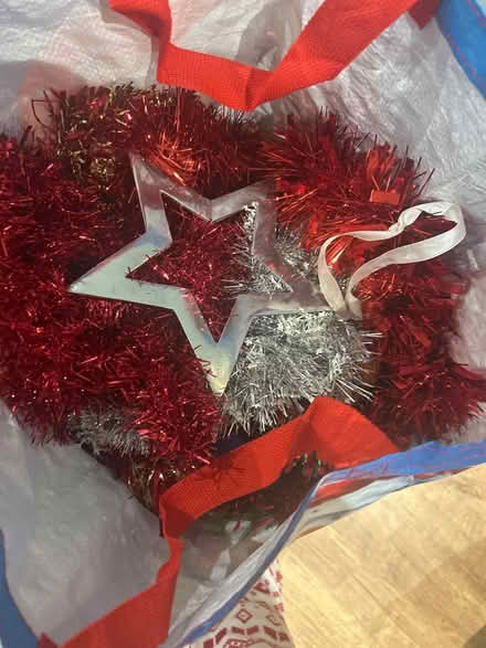 Photo of free Big bag of Christmas decs (CH61) #2