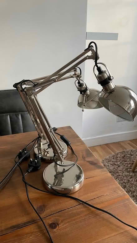 Photo of free Pair of desk lights (Chiswick GunnersburyStation W4) #2