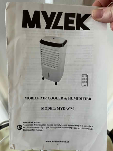 Photo of free Air cooler/humidifier (The Nurserylands TW12) #2