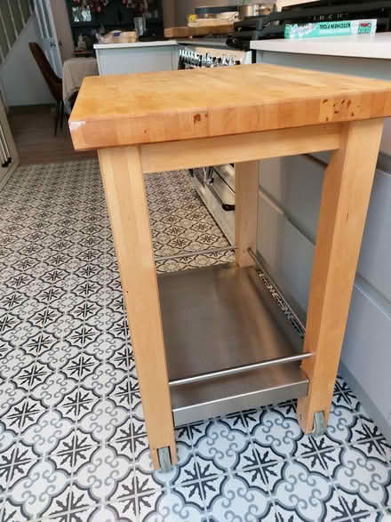 Photo of free Free-standing butchers block (Southsea PO4) #3