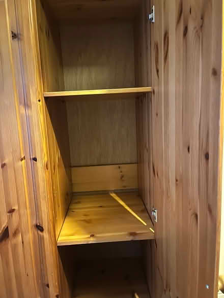 Photo of free Pine wardrobe and Malm drawers (Clontarf) #3