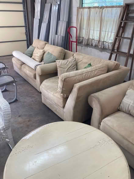 Photo of free couch, grill, coffee table,rocker (South M.I.) #3