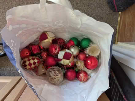 Photo of free Christmas tree baubles (Lower Penwortham PR1) #1