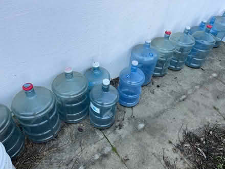 Photo of free Buckets and water bottles (Off Ewing Rd Castro Valley) #1