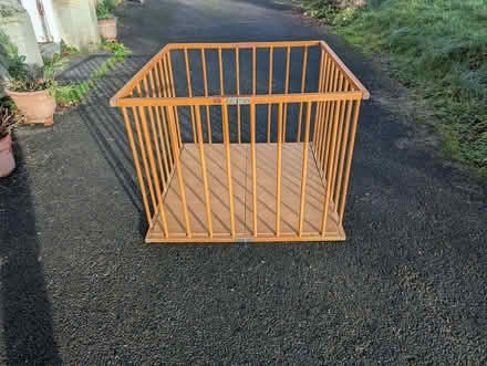 Photo of free Wooden playpen (North Road) #3