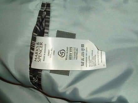 Photo of free M&S Mens Blue/Grey Suit Jacket 46L (Yateley GU46) #3