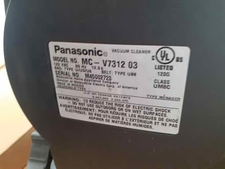 Photo of free Vacuum cleaner (Marston, Oxford OX3) #2