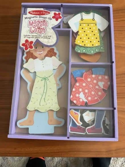 Photo of free Melissa & Doug Dress Up Doll (Alta Vista area) #1