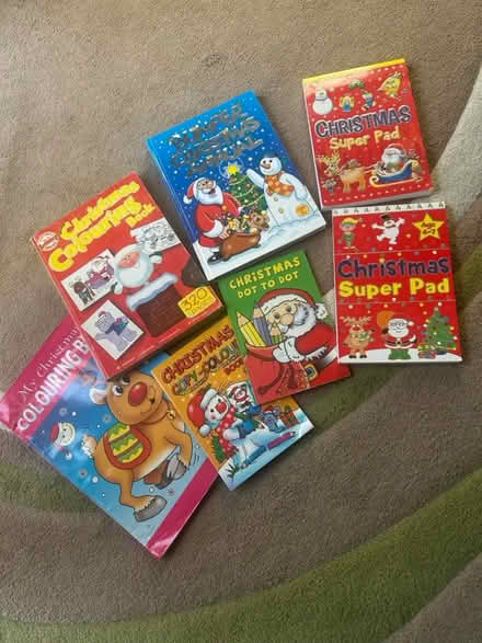Photo of free Xmas colouring activity books (Bisley Woking GU24) #1