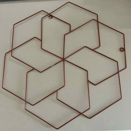 Photo of free Rose gold wall-hanging photo frame (Stoughton) #1