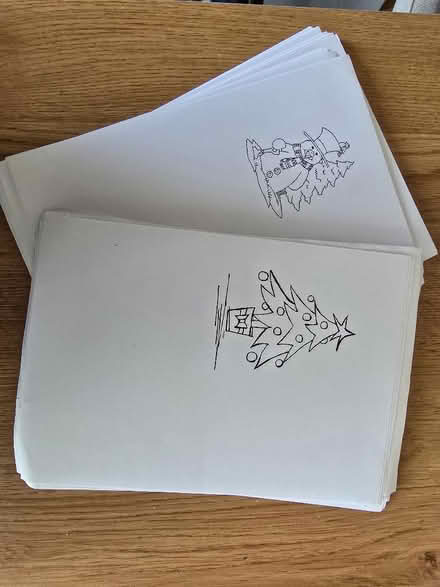 Photo of free A5 christmas picture paper (Kennington OX1) #1
