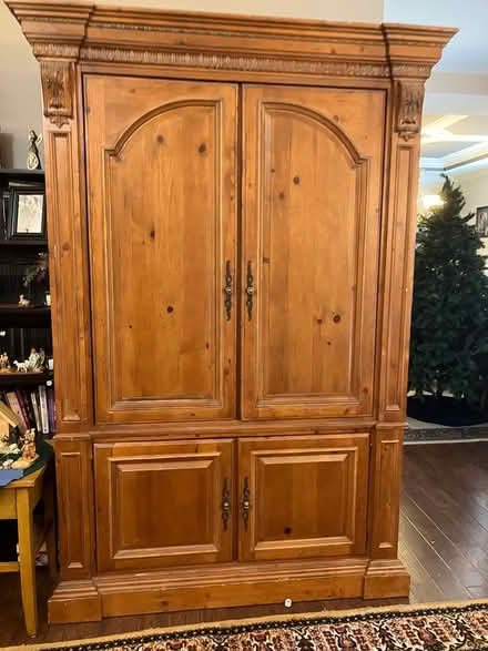 Photo of free Solid wood TV Center (McGees Crossroads area) #2