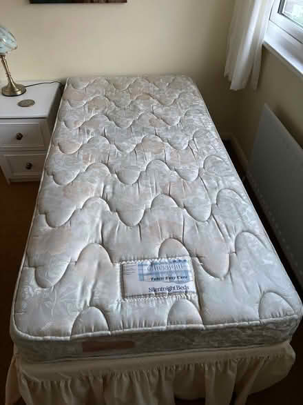 Photo of free Silent night 3ft single bed (Talbot Woods BH4) #3