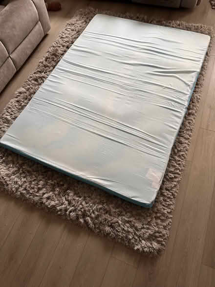 Photo of free Double bed mattress topper (Martin's Heron RG12) #3