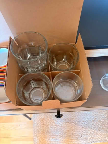 Photo of free 5 Ikea short glasses (Chelsea SW3) #2